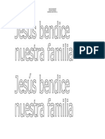 Jesus Bendice A La Familia 0