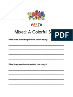 Mixed - A Colourful Story Questions Grade 1
