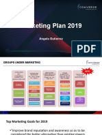 Marketing Plan 2019: Angela Gutierrez