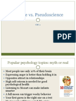 CH 1 - Pseudoscience