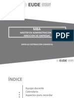 MBA Módulo Distribución Comercial