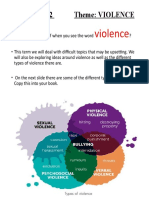 Types of Violence Explored: Physical, Emotional