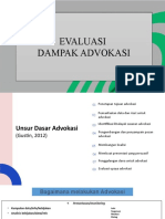 Evaluasi Dampak Advokasi