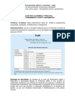 Hoja de Ruta Académica y Practica PDF