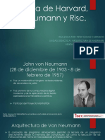 Estructura de Harvard Von Neumann y Risc