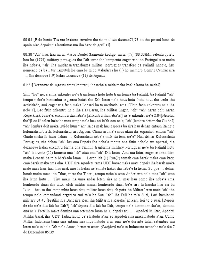 Transkript Dippy 01 | PDF