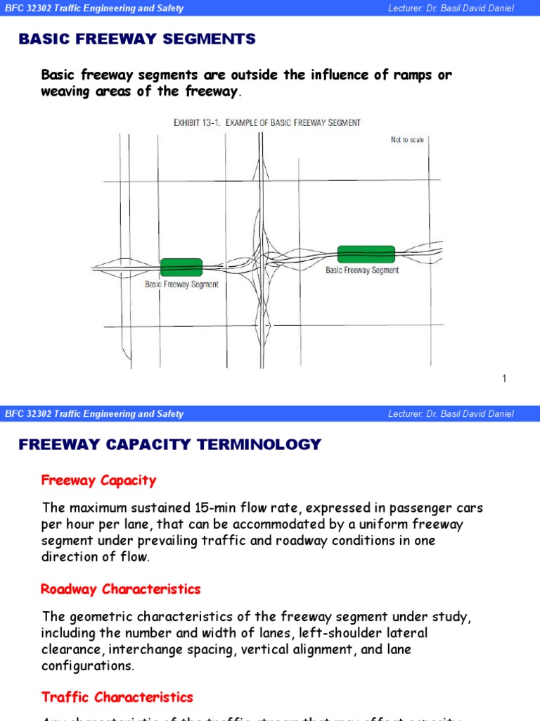Traffic Engineering Essentials | PDF | Lane | Controlled Access Highway