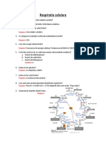 Respiratia Celulara + Grila Raspunsuri