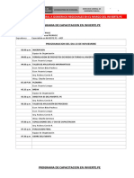 Programa de Capacitacion