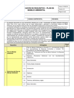 Verificación de Requisitos Plan de Manejo Ambiental PDF