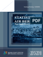 Statistik Air Bersih 2013 - 2018 PDF