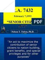 February 7,1992: " Senior Citizens Act"