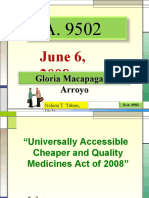 June 6, 2008: Gloria Macapagal - Arroyo