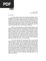 Archbishop Vigano Letter to Donald Trump 2020.06.07