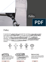 Pulley Mechanism Types, VR, MA and Efficiency Calculation
