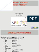 DNSSEC Tutorial: Status "Today