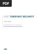 Endpoint Security User Guide Malware Antivirus Software