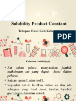 Solubility Product Constant: Tetapan Hasil Kali Kelarutan