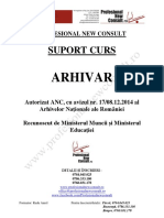 Suport Curs Arhivar