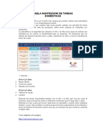 Tabla Montessori de Tareas Doméstica1