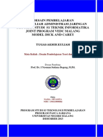 Desain Pembelajaran Administrasi Jaringa PDF