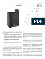 UPQ-D1: Wide Coverage Loudspeaker