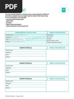 Staff Training Record Template | PDF | Food Allergy | Foods