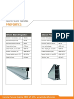 Alu Beam Properties