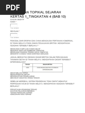 Bab 10 T4 Pdf