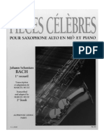 Bach - 1 Recueil - Sax&piano PDF
