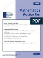 Mathematics: Practice Test