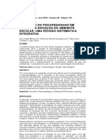 A atuação do psicopedagogo em relação à inovação no ambiente escolar_ Uma revisão sistemática integrativa