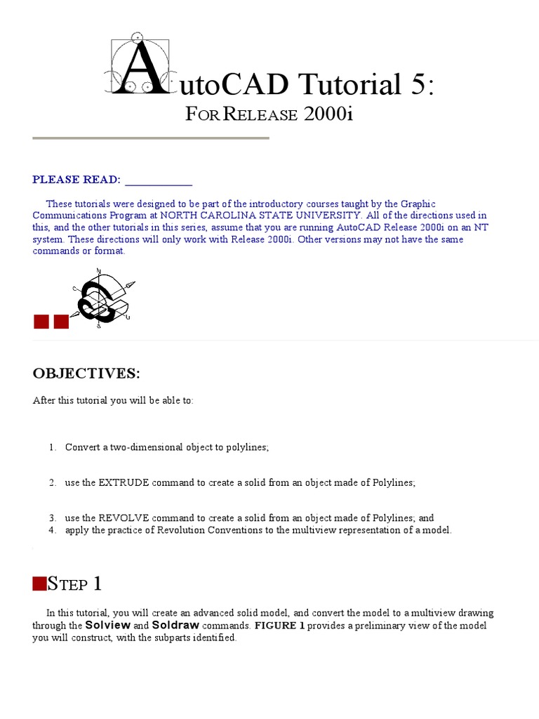 Utocad Tutorial 5:: or Elease | PDF | Cartesian Coordinate System ...