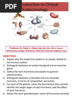 Introduction To Clinical Endocrinology: Professor Dr. Najat A. Hasan