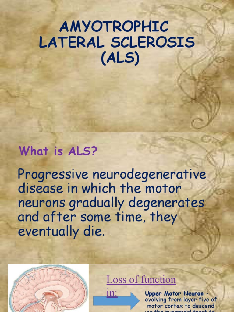 Understanding Amyotrophic Lateral Sclerosis | PDF | Amyotrophic Lateral ...