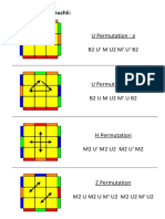ZBLL Algorithms for 3x3 Rubik's Cube | PDF | Applied Mathematics ...
