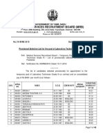 Medical Services Recruitment Board (MRB)