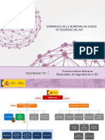 EXPERIENCIA DE LA SECRETARIA DE ESTADO DE SEGURIDAD DEL MIR SEGURIDAD TIC. Francisco Alonso Batuecas Responsable de Seguridad de La SES PDF