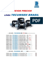 Tecumseh Brasil: Nuevos Precios