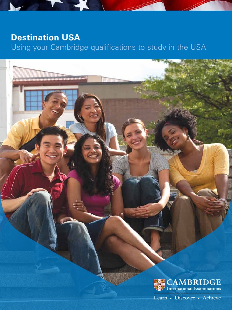 Destination USA: Using Your Cambridge Qualifications To Study in The ...