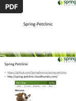 Spring petclinic tutorial best sale