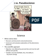 Science vs. Pseudoscience