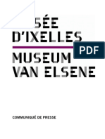 Programme des expositions 2011 du Musée d'Ixelles