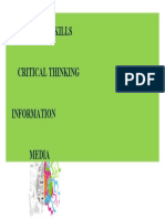 Learning Skills Critical Thinking Information Media