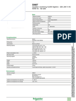 Product Datasheet: Insulation Monitoring XL308 Vigilohm - 220..240 V AC 50/60 HZ - Fail Safe