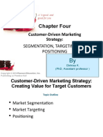 Chapter 4 Customer Driven Marketing Strategy