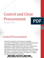 Control and Close Procurement