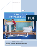 PROIECT Instalatii Sanitare