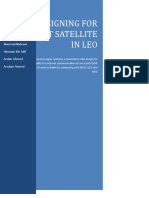 Orbit Designing For Internet Satellite in Leo: Sir Ghulam Jaffer