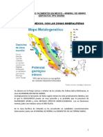 Hierro Mineral - y Metales Asociados - Yacimientos - Mexico - 2005121